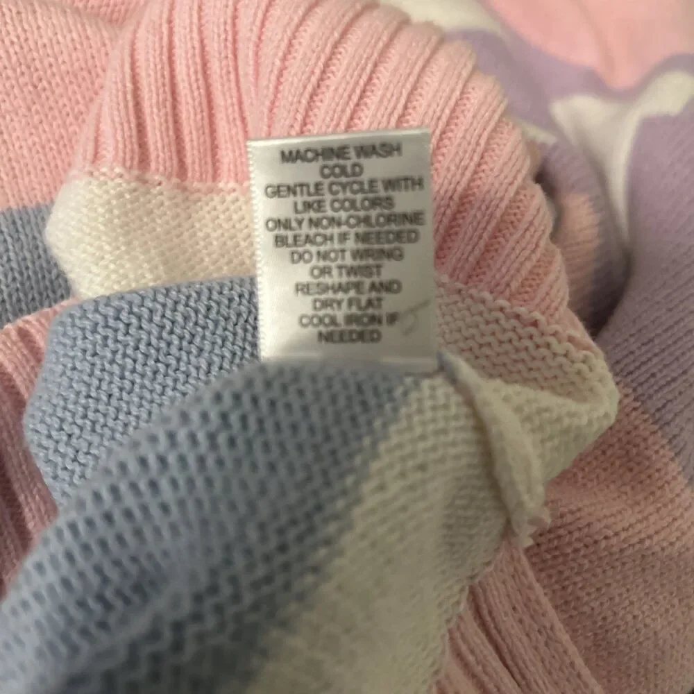 Sincerely Jules colorblock crewneck sweater, Small